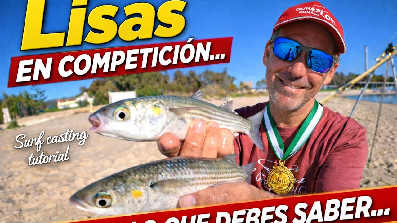 LISAS en COMPETICIÓN . Todo lo que debes Saber . TUTORIAL Surf Casting . 📝