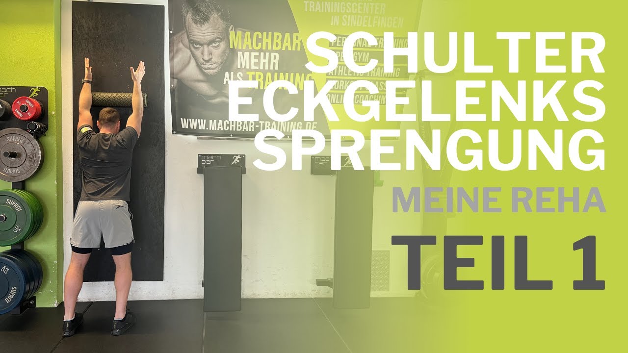 AC Schultereckgelenkssprengung Tossy 3 | 1 von 4 Rehab-Training mit #machbartraining