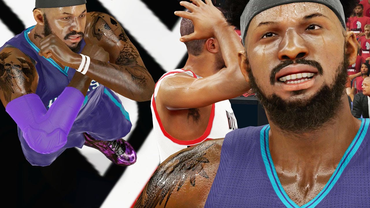 NBA 2k15 MyCAREER Gameplay FINALS GM5 - Gave Batum Concussion! Bridges Throwing Up The X Like Dez