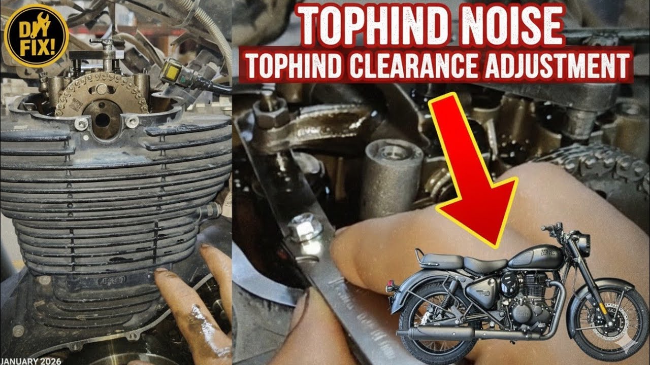 RE Classic 350 J-Series Valve Clearance kaise kare? Engine Sound Problem Fixed!  |Jmt motorcycles 