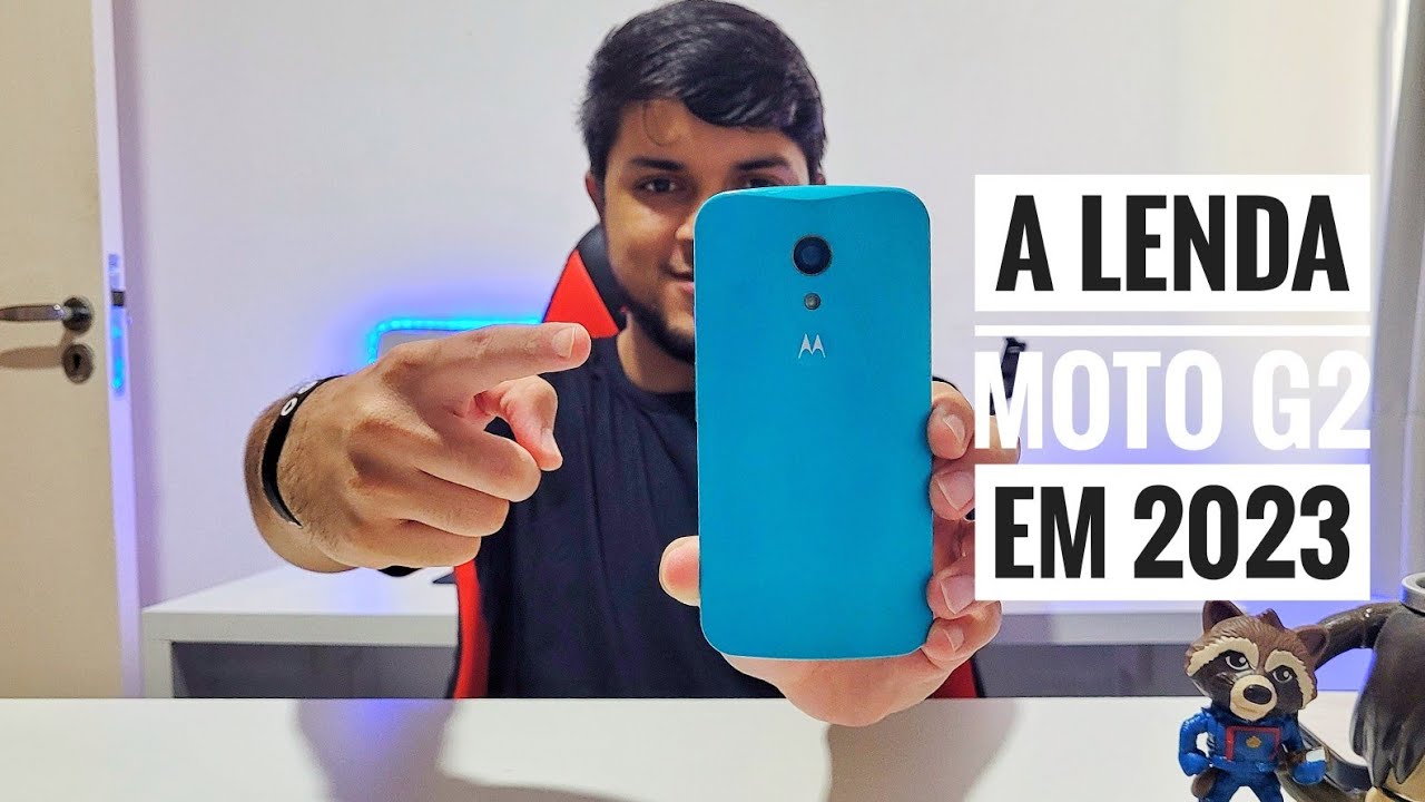 TESTEI A LENDA MOTO G2 EM 2023!