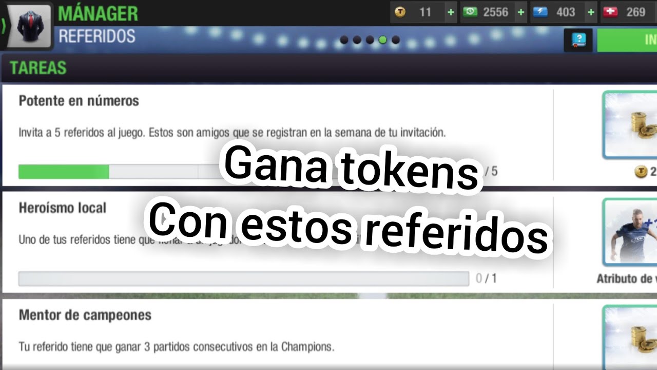Gana tokens gratis con los referidos c&oacute;mo hacerlo sin invitaciones de amigos top eleven multicuentas