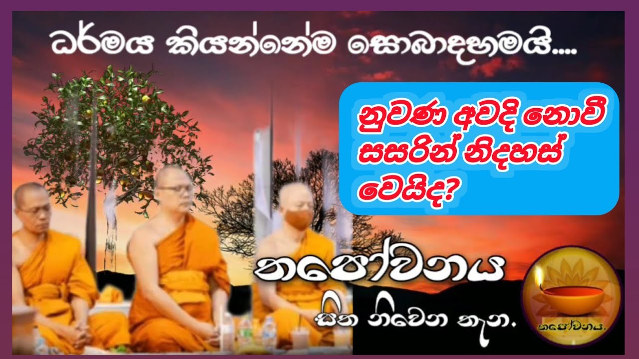 ආරණ්‍ය දෙකක ස්වාමීන් වහන්සේලා  සමඟ ධර්ම සාකච්ඡාව පැවැත්වූයේ තපෝවනය ආරණ්‍යයේ සිට #Thapowanaya 🏵