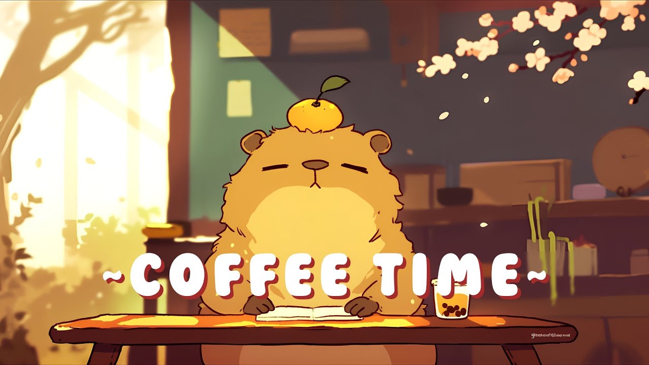 Capybara Lofi Radio - Relaxing Beats to Study/Sleep/Chill ~ Dreamy Vibes ~ 🦫 🌿 ☕
