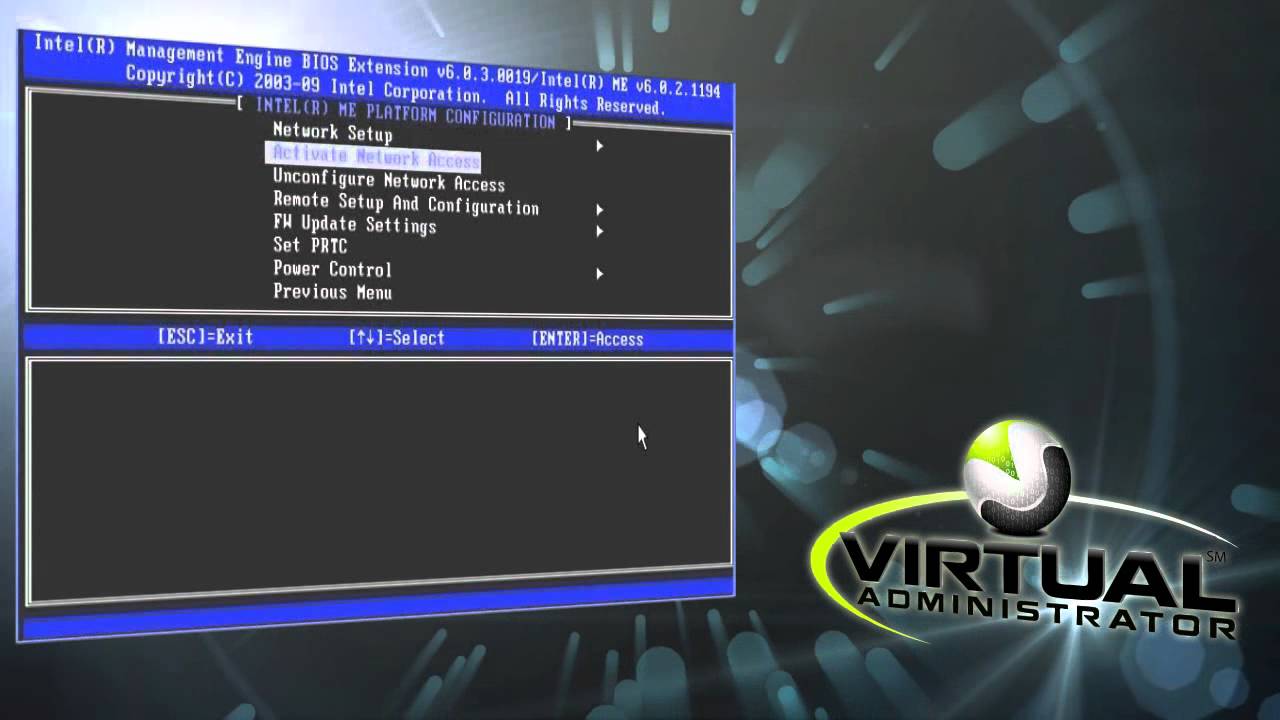 How to Setup Intel vPro - Lenovo M90p