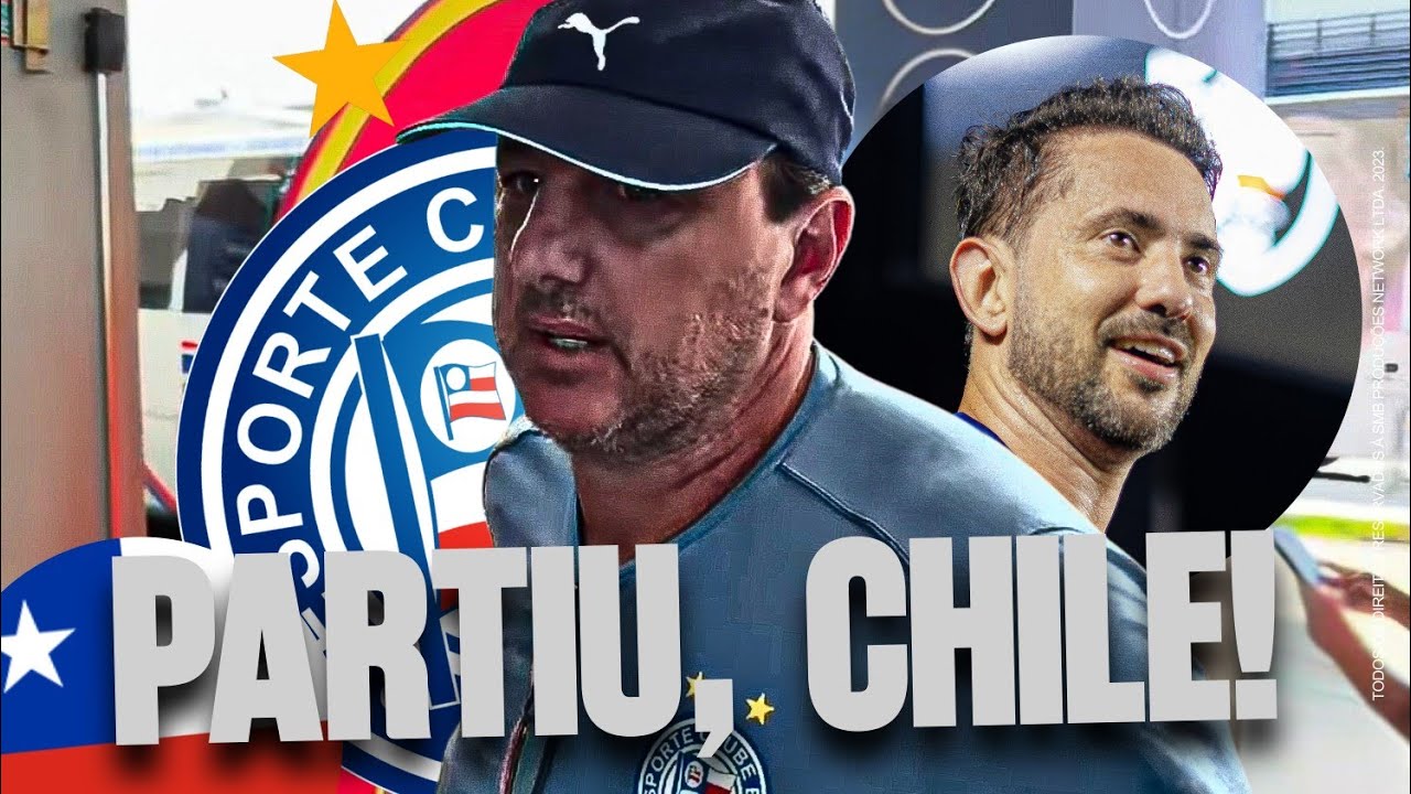 IMAGENS EXCLUSIVAS! 🚨 EVERTON RIBEIRO DE FORA! 🇨🇱 EMBARQUE DO BAHIA RUMO AO CHILE! 