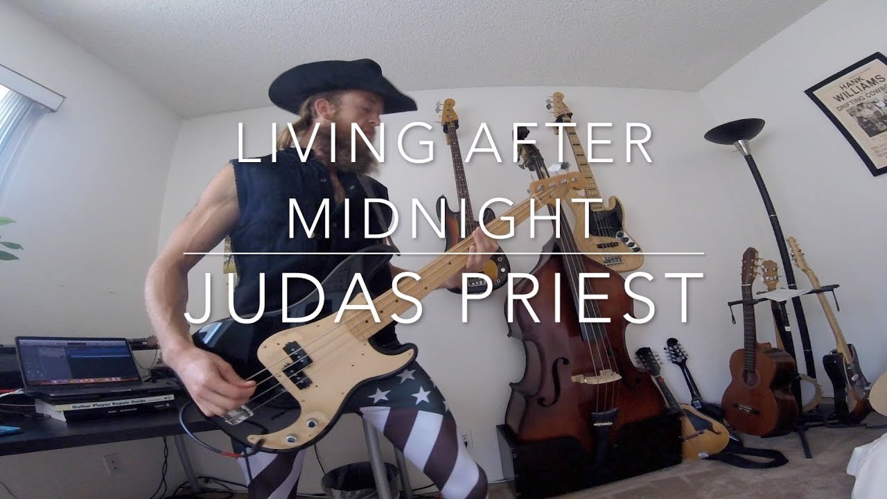 Living After Midnight - Judas Priest - Bass Cover - Rusty Bottoms