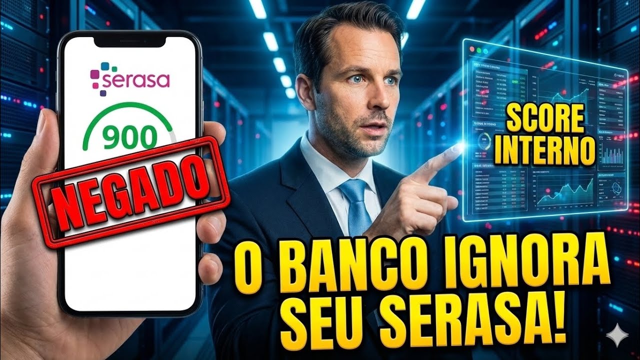 ​Crédito NEGADO com Score Alto? A verdade sobre o SCORE INTERNO do banco