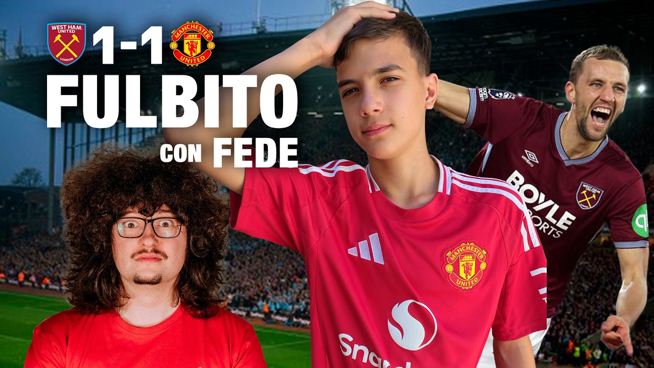 😱🔴 UNITED EMPATÓ Y EL HINCHA VIRAL NO SE CORTARÁ EL PELO | ⚽ GOL AGÓNICO AL 90+6