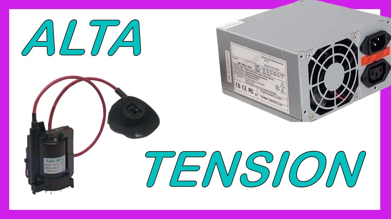 fuente ALTA TENSION muy facil
