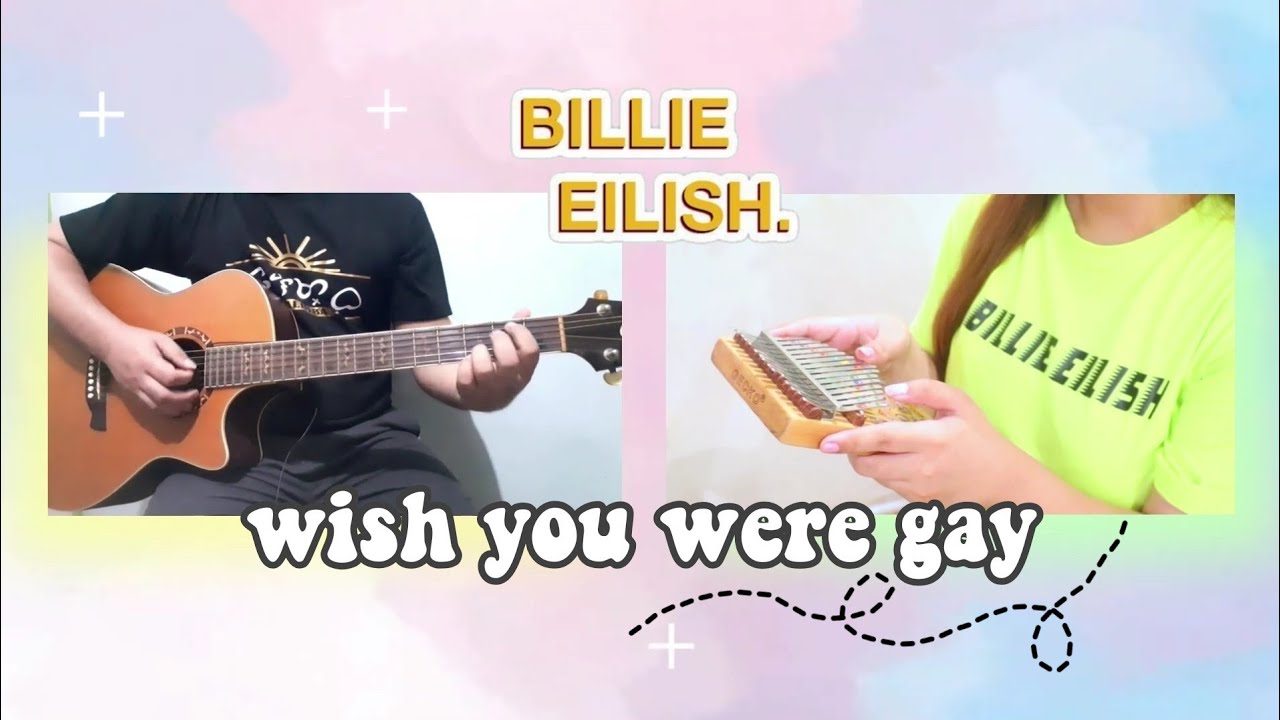 Billie Eilish - wish you were gay | kalimba & guitar cover ♡