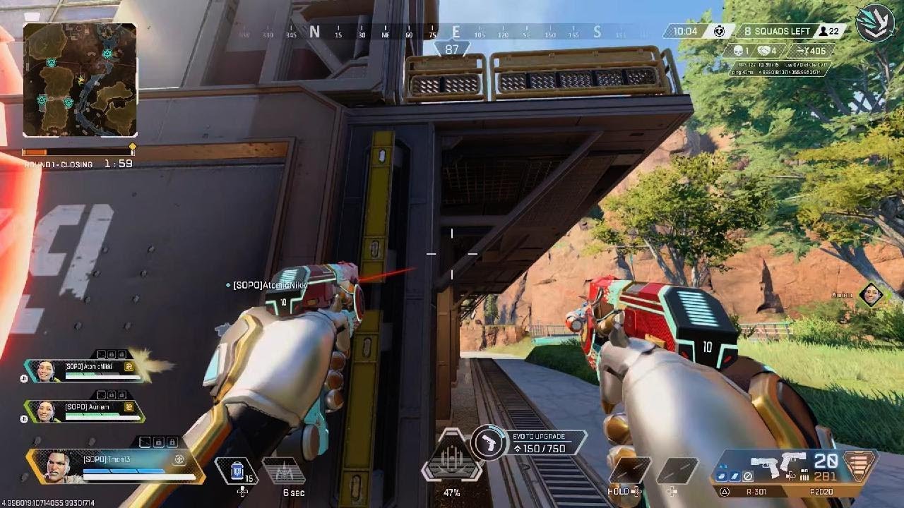 Apex Legends the rhino 301 skin is HEAVY