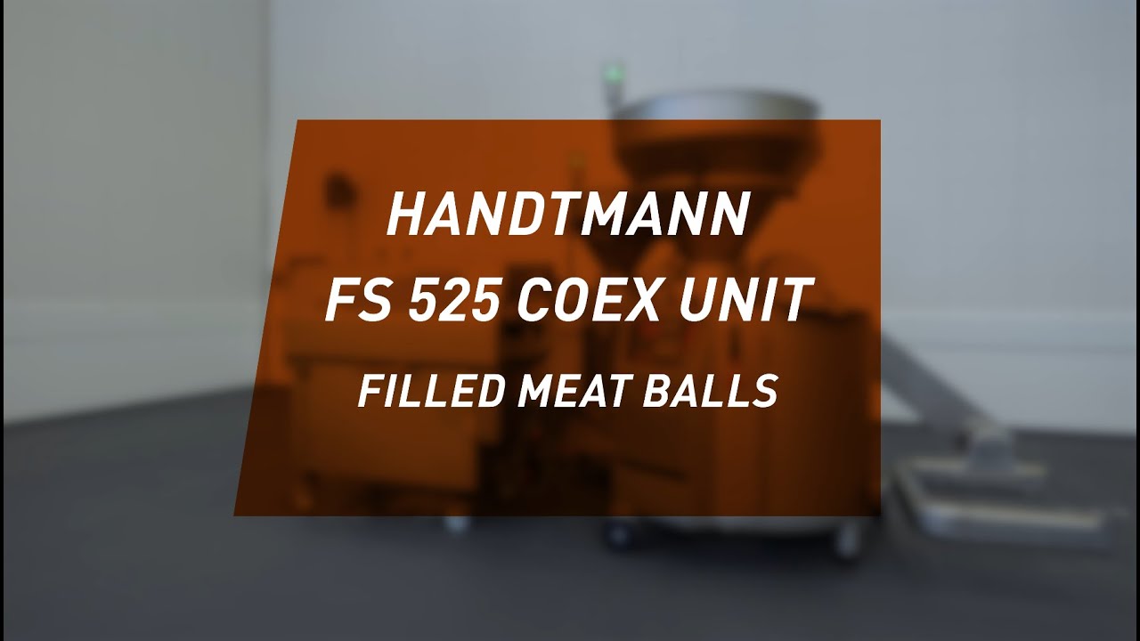 Handtmann: FS 525 Coex Unit - Filled meat balls