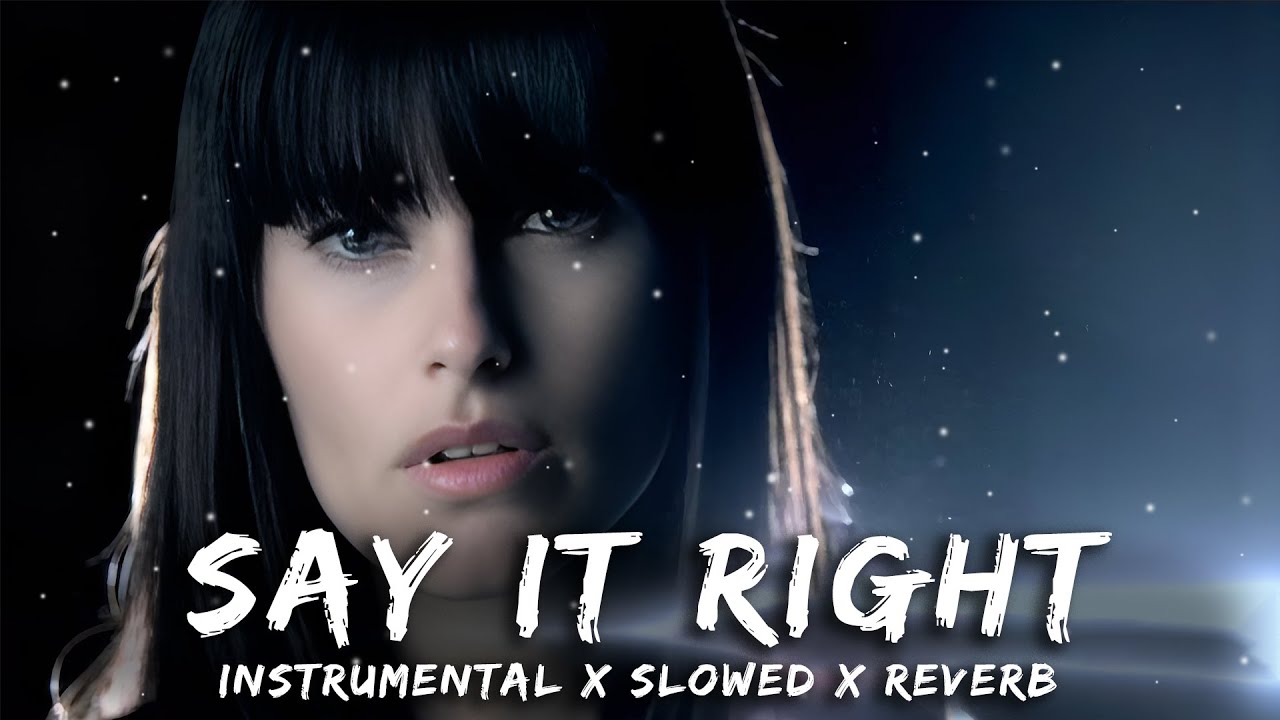 Nelly Furtado - Say It Right | Instrumental | Slowed & Reverb | 8D Sound