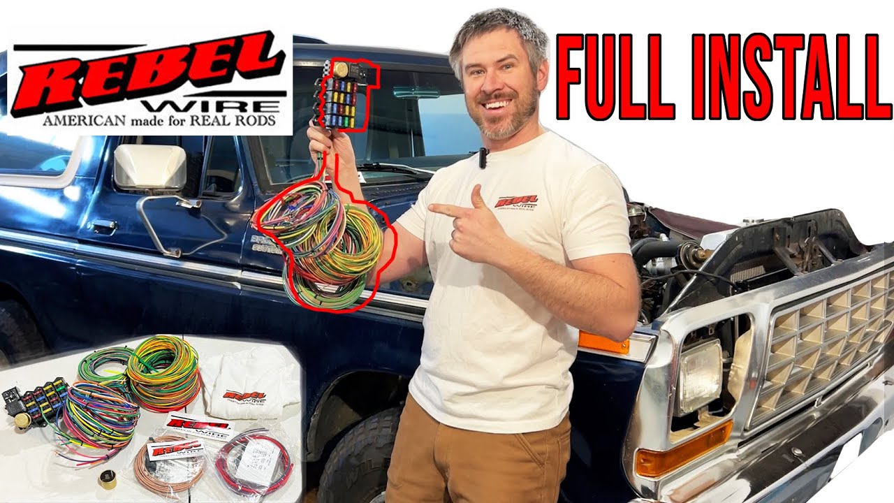 Rebel Wire Harness Full Install  - 79 Bronco