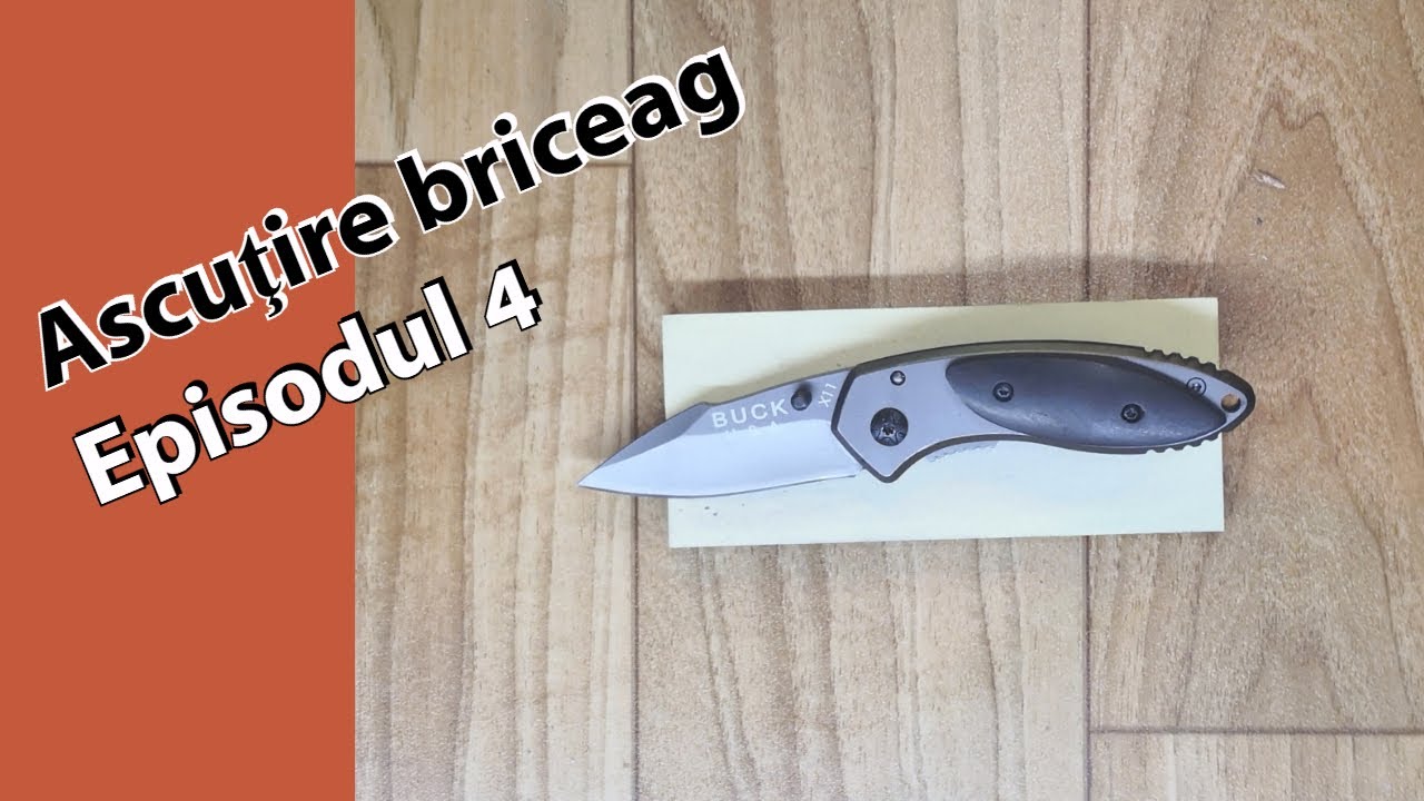 Cum am ascuţit un briceag şi am improvizat un strop