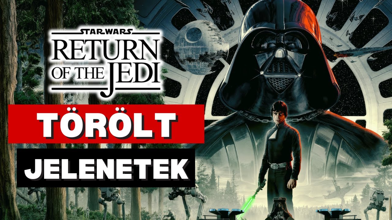 A Jedi Visszat&eacute;r T&Ouml;R&Ouml;LT Jelenetei 🟢