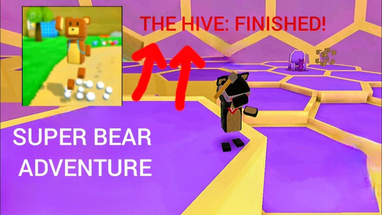 I FINISHED THE HIVE! 🐝 (Pure Chaos) | Super Bear Adventure