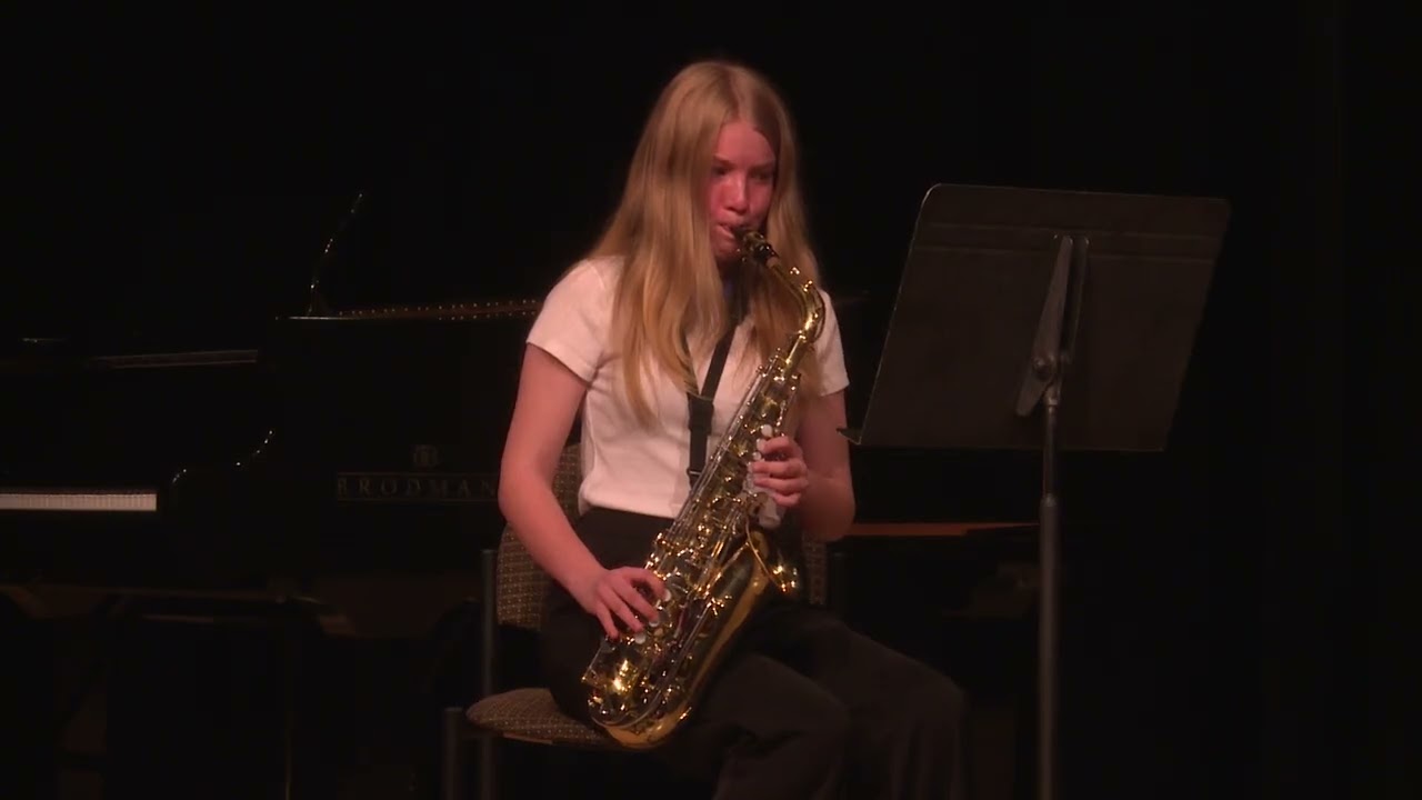 2026 Winter Recita Jenna Campbell, saxophone