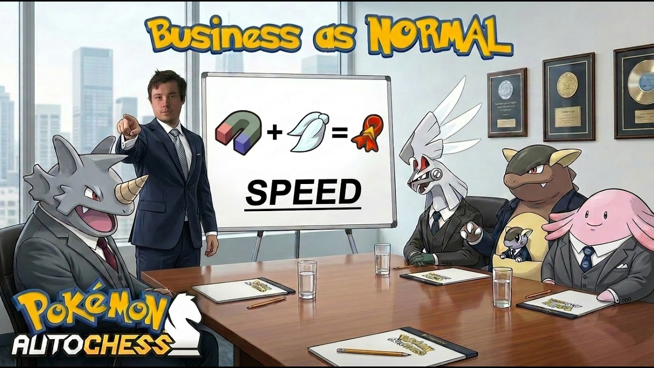 Pokemon Auto Chess! Business as NORMAL!!