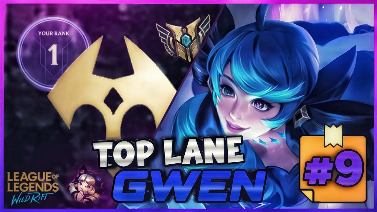 Top Lane Gwen GamePlay (#9) -^🩸✂️^- | WİLDRİFT S14