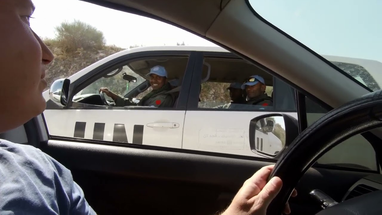 Met some UN Peacekeepers from Fiji on our way in the Golan Heights, why I love living in Israel.