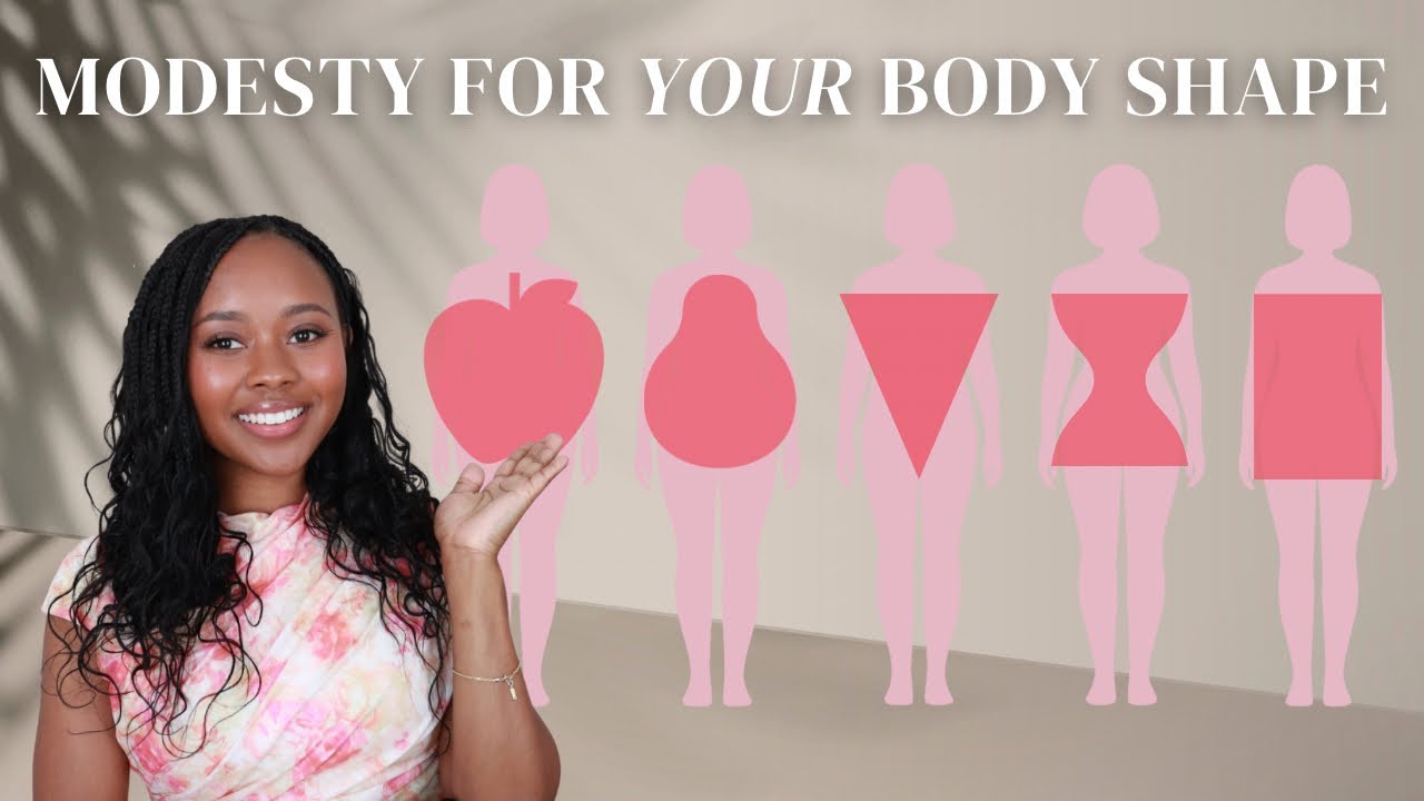 how to dress modestly for your body shape!