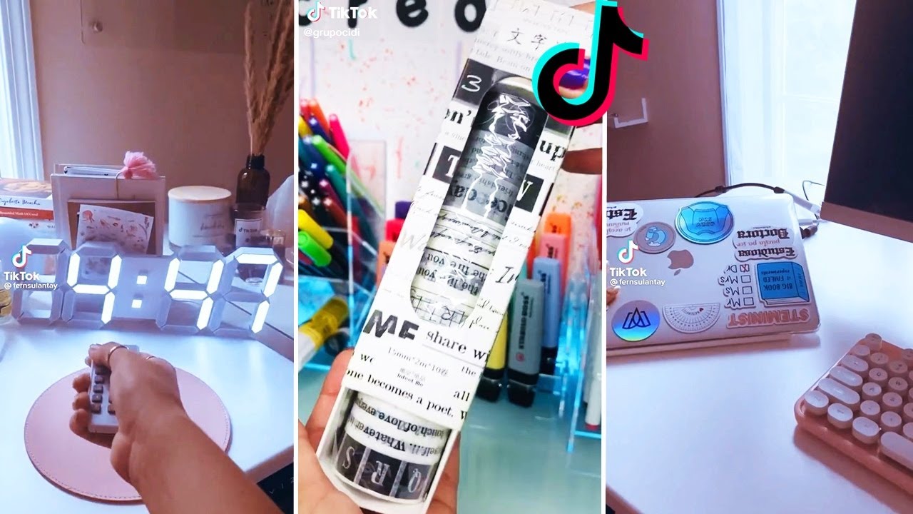 STUDY WITH ME #10📚 TIKTOK COMPILATION | Aesthetic Kawaii