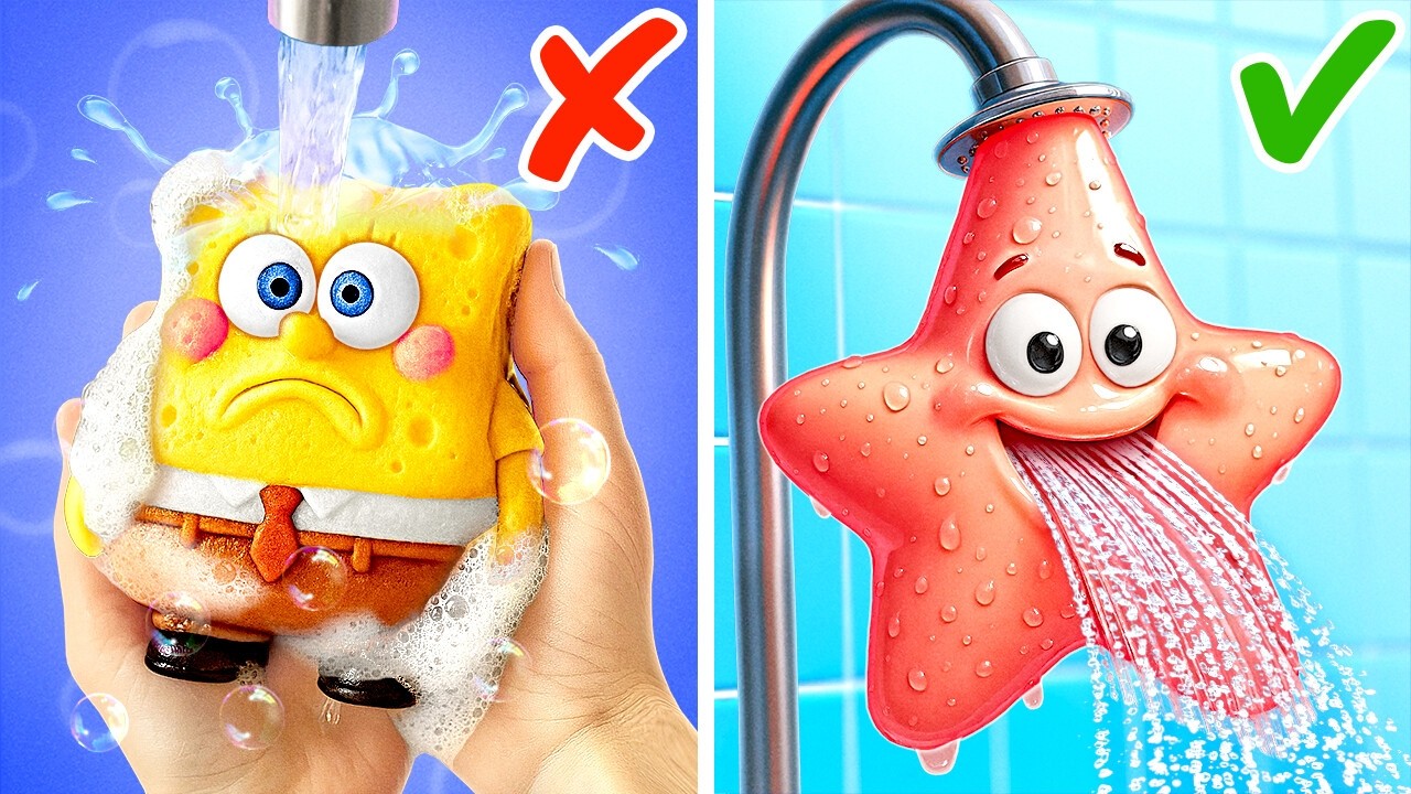 Help Sponge Bob Find A New Home! ⭐️ *Mini Fish Tank From Bikini Bottom LEGO*