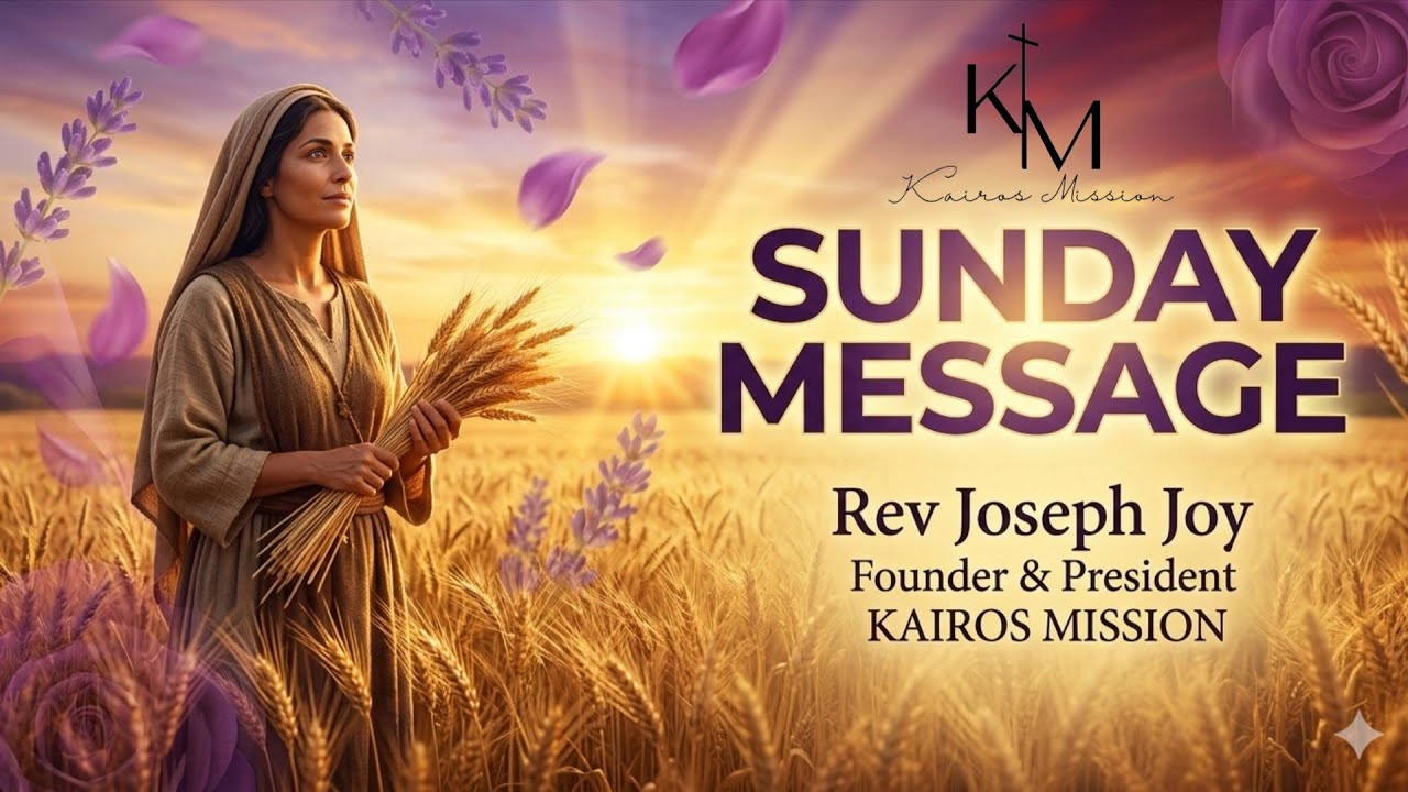 SUNDAY MESSAGE |  Kairos Mission | 8 March 2026 | Rev Joseph Joy| Ramagundam 