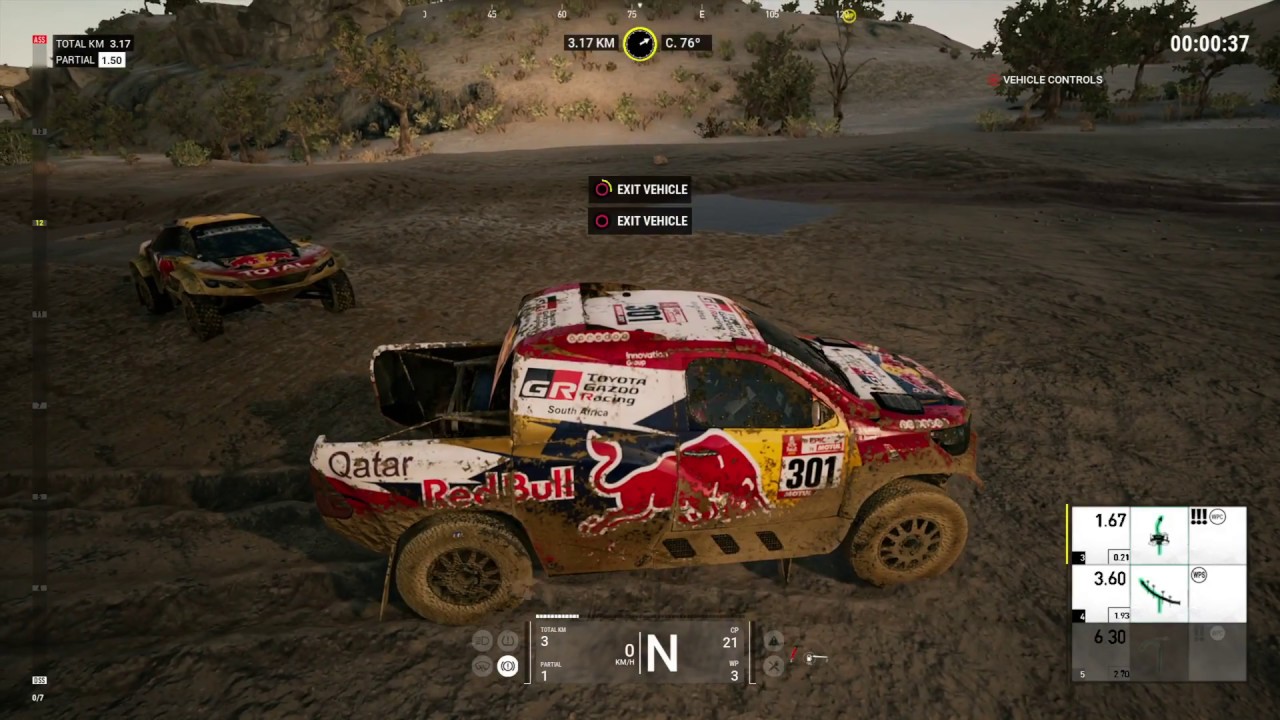 Dakar 18 PS4 Gameplay