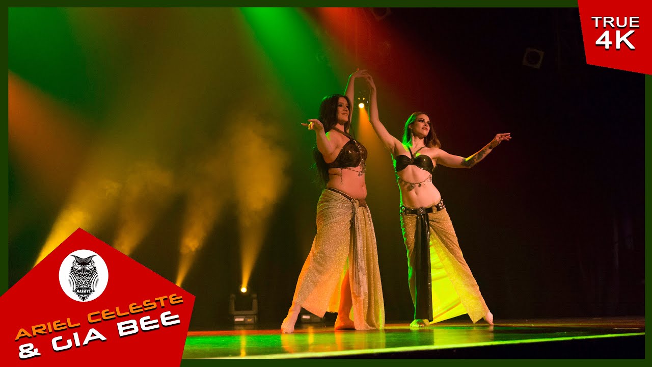 Gia Bee & Ariel Celeste PERCUSSIVE Raqs Sharqui performance at The Massive Spectacular! {2023}