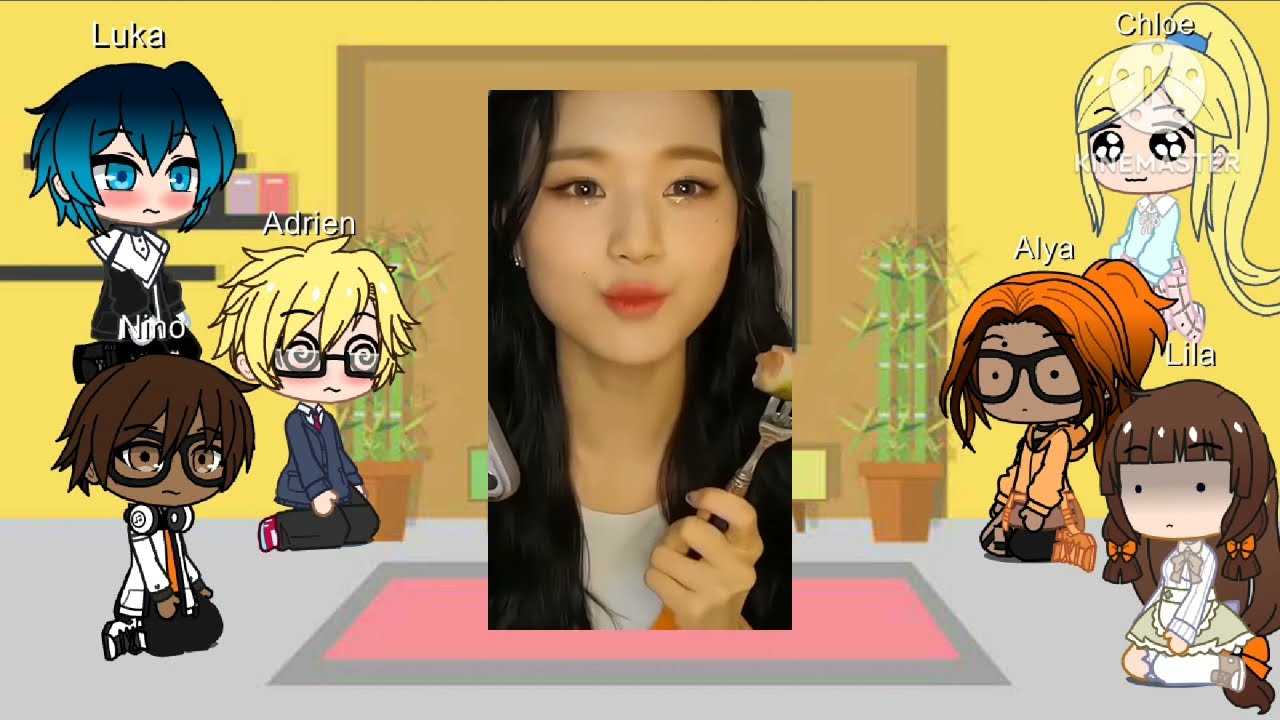 mlb react to Marinette as Wonyoung (IVE)|| part 1/?