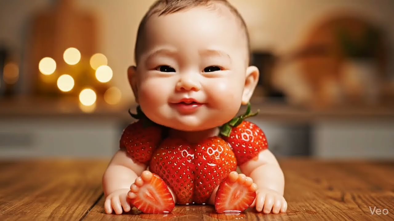 Cute Fruit Baby ASMR🍌🥝🍍 