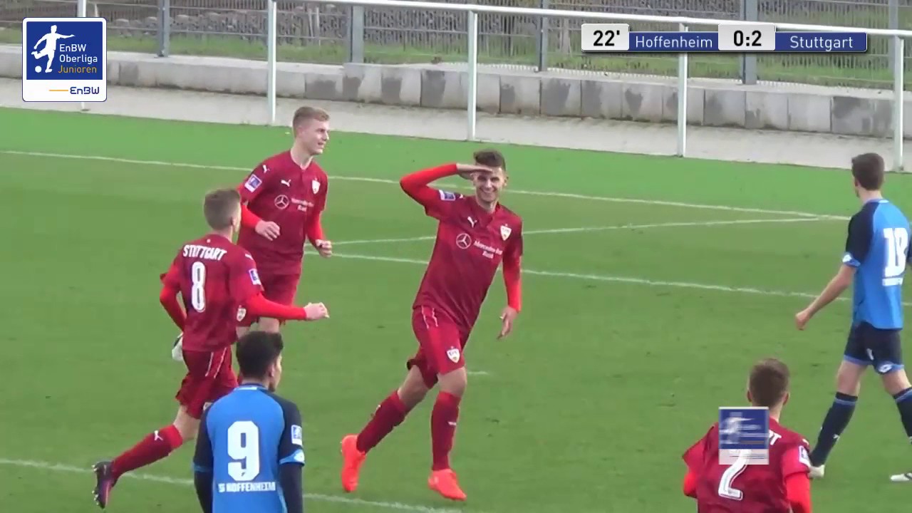 B-Junioren - TSG 1899 Hoffenheim 2 vs. VfB Stuttgart 2 0:2 - Jovan Djermanovic