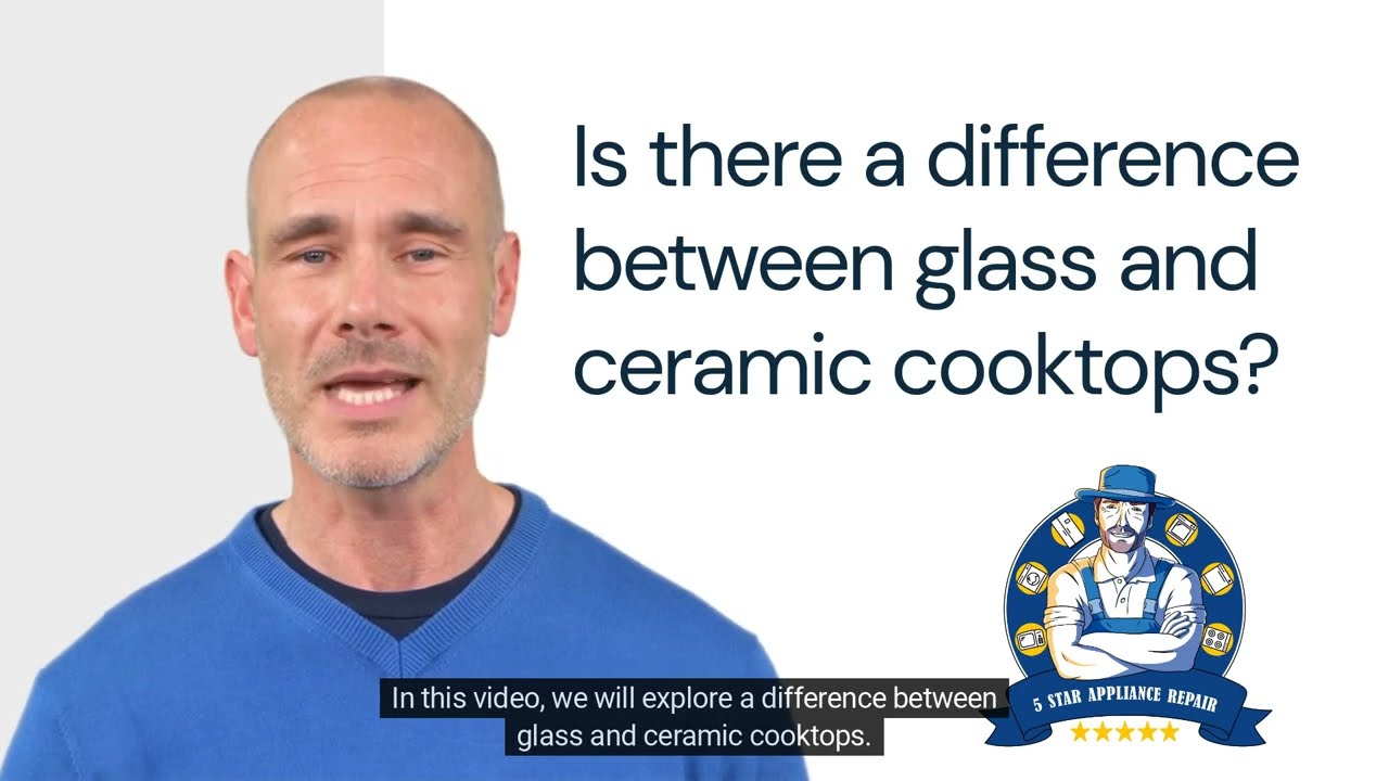 Is there a difference between glass and ceramic cooktops?