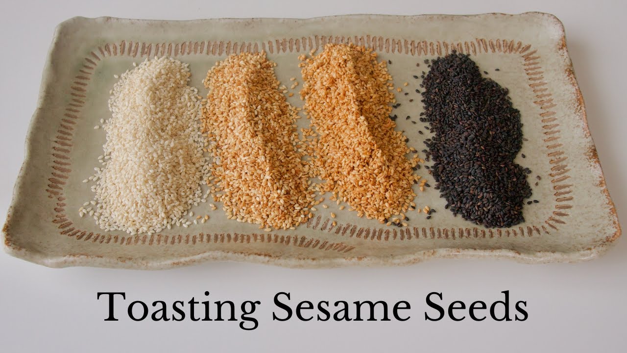 How to toast sesame seeds | Ground Sesame Seed Salt