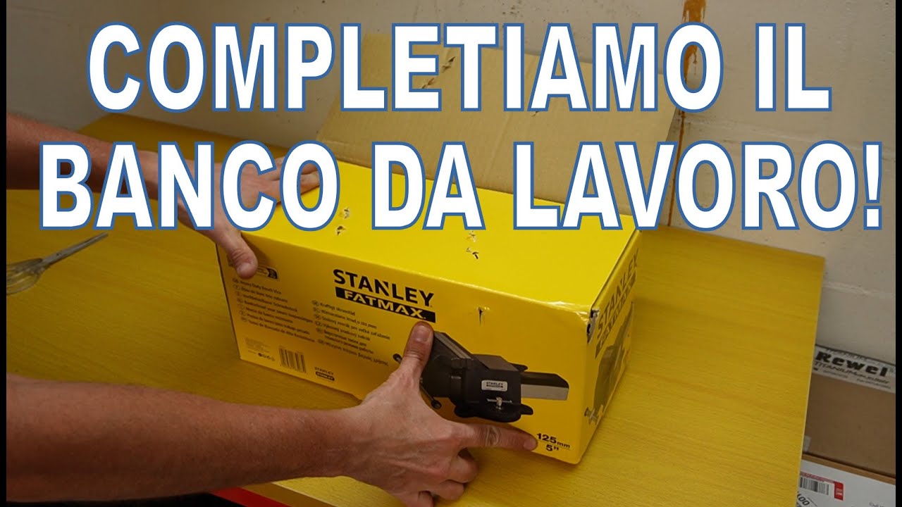 Morsa da banco per officina ciclistica: Stanley Fatmax
