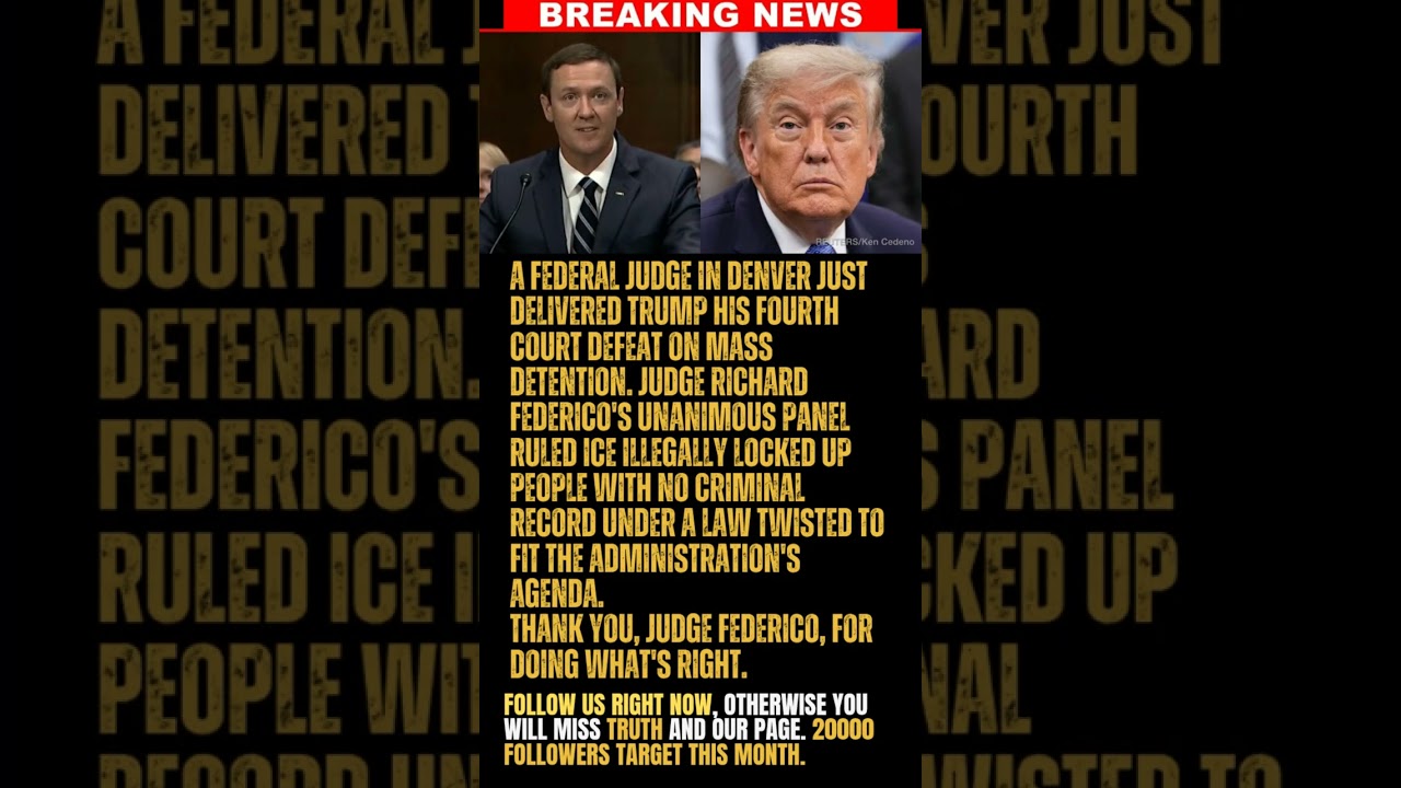 BREAKING: In Fourth Federal Appeals Court Rejects Trump's Mass Detention Scheme