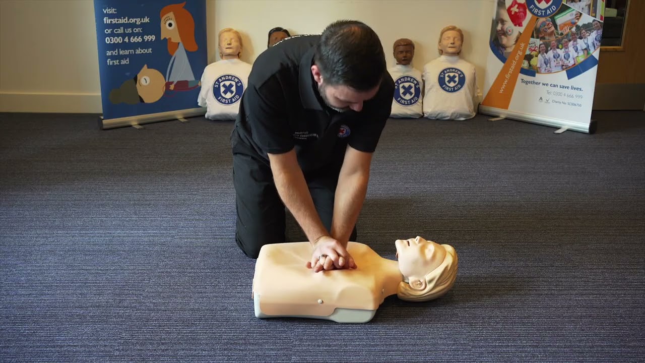 St Andrew's First Aid - World Restart a Heart Day