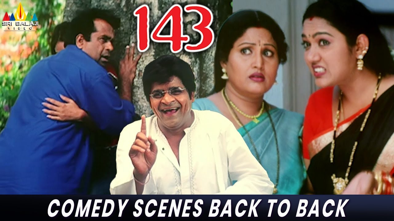 143(I Miss You) Movie Comedy Scenes Back to Back | Brahmanandam | Ali | Telugu Movie Scenes