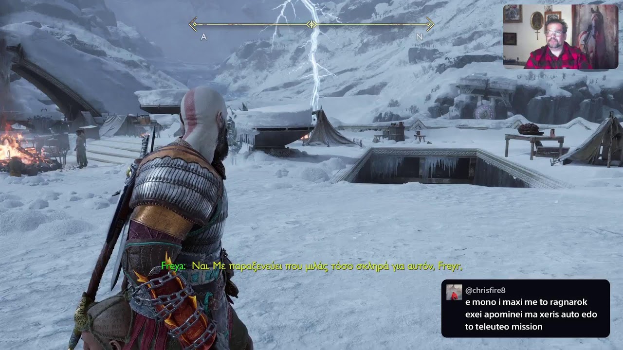 God of War Rangarok -Live