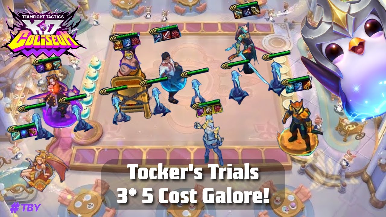 TFT Set 15 - TBY Exc: Tocker's Trials - 3* 5 Costs everywhere!