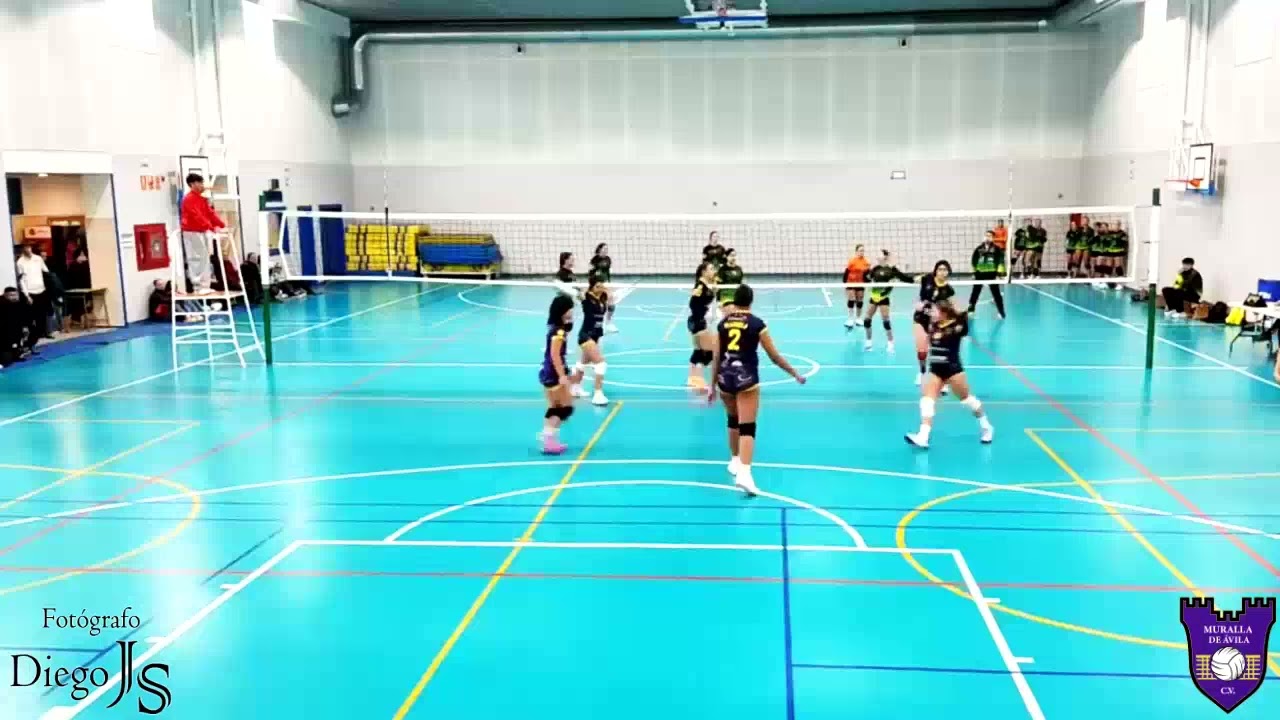 Partido Cadete Femenino - CD Segovoley VS CV Muralla de Ávila
