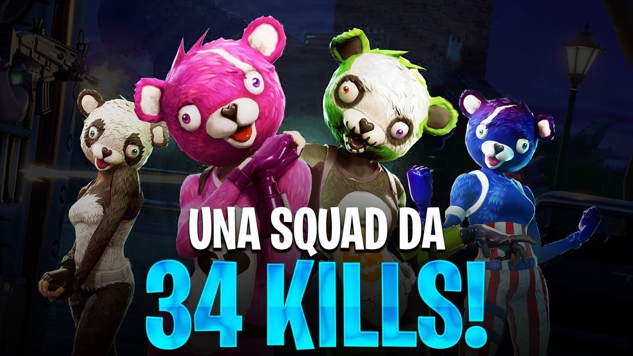 34 BOMBE IN SQUAD CON MARZA, BLINK46 E CERYS! | FORTNITE ITA