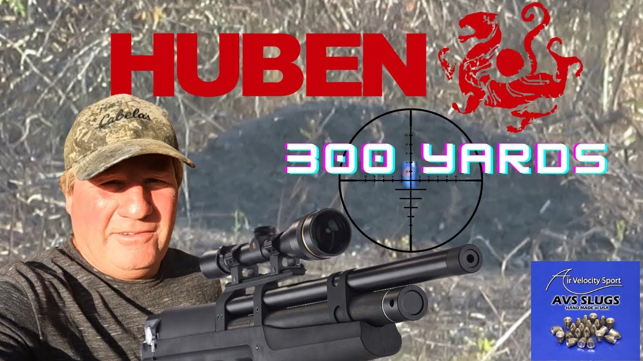 Huben K1 .25 shooting 300 yards