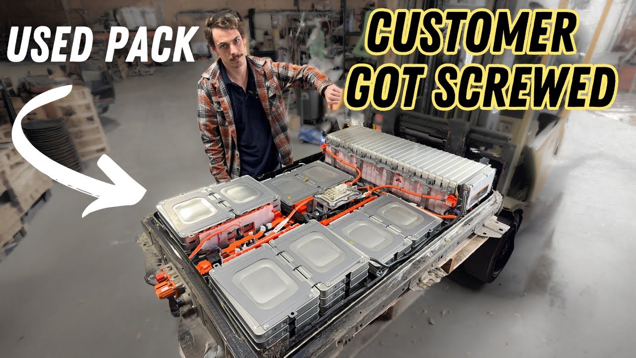 Осторожно! Моего клиента обманули, когда он купил аккумулятор для Nissan LEAF.
