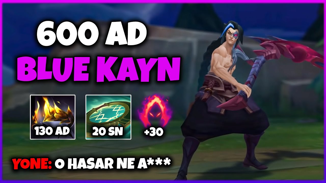 Ultisi ile %70 Cana Tek Atan 600 AD BLUE KAYN !