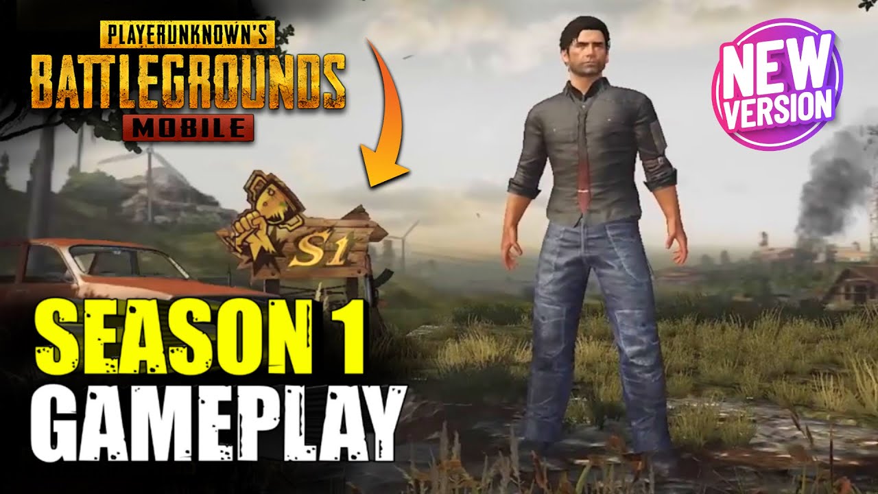 SEASON 1 GAMEPLAY PUBG MOBILE | When There Was NO HACKER & NO LAG