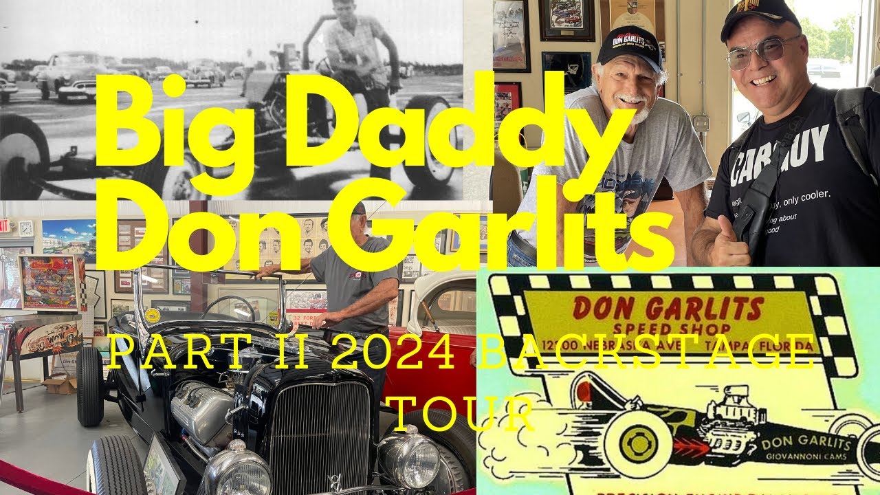 Don Garlits Museum Backstage Tour by Big Daddy Himself-The greatest drag racing museum part 2 of two
